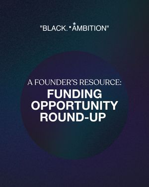 Image post by @blackambitionprize on Instagram