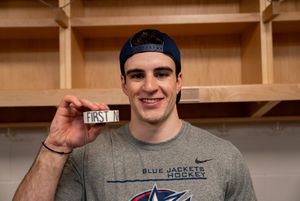 Image post by @BlueJacketsNHL on Twitter/X