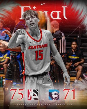 Image post by @carthageathletics on Instagram