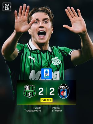Image post by @dazn_it on Instagram