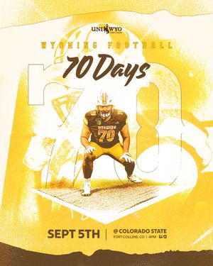 Image post by @wyo_football on Twitter