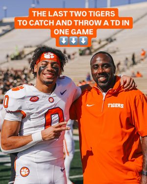Image post by @clemsonfb on Instagram