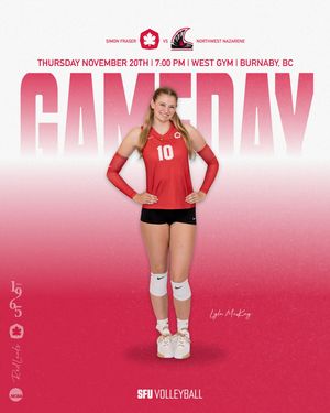 Image post by @sfu_volleyball on Instagram