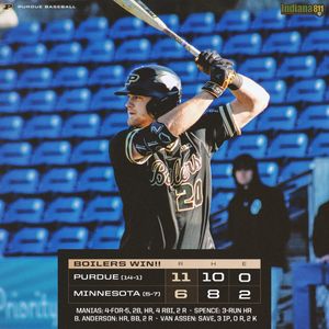 Image post by @purduebaseball on Instagram
