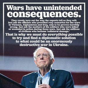 Image post by @berniesanders on Instagram