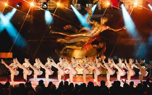 Image post by @rockettes on Facebook