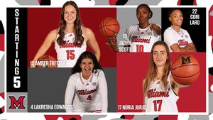 Image post by @MiamiOH_WBB on Twitter
