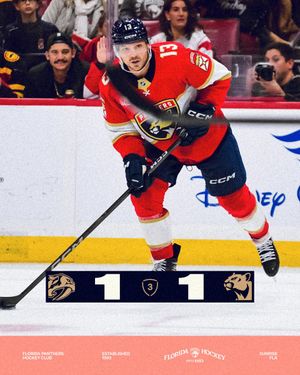 Image post by @FlaPanthers on Twitter