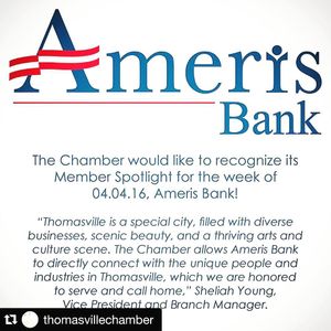 Image post by @amerisbank on Instagram