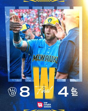 Image post by @Brewers on Twitter