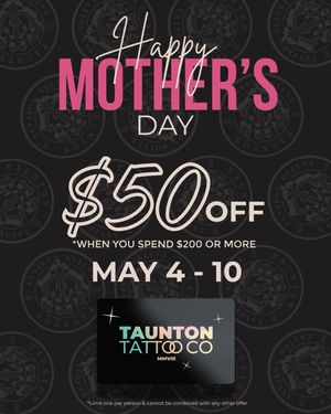 Image post by @tauntontattooco on Instagram