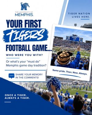 Image post by @memphisalumni on Instagram