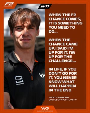 Image post by @formula2 on Instagram