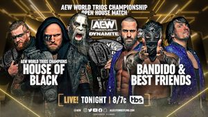 Image post by @AEW on Twitter