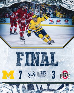 Image post by @umichhockey on Instagram