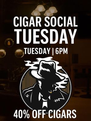 Image post by @theofficecigarlounge1 on Instagram