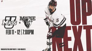Image post by @UMassHockey on Twitter