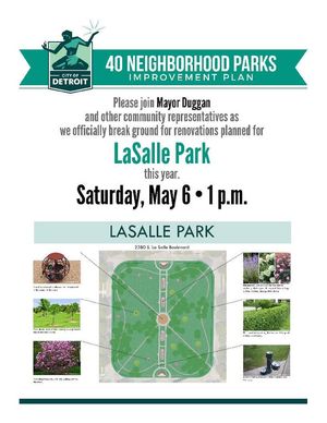 Image post by @DetroitParksRec on Facebook