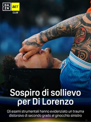 Image post by @dazn_it on Instagram