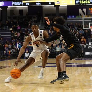 Image post by @NUMensBball on Twitter