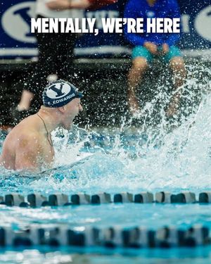 Image post by @BYUswimanddiveteam on Facebook