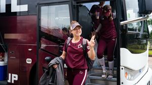 Image post by @txstatesoftball on Instagram
