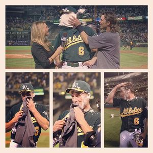 Image post by @athletics on Instagram