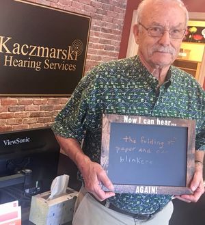 Image post by @KaczmarskiHearing on Facebook