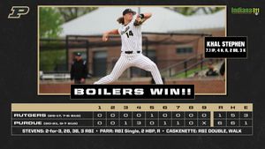 Image post by @PurdueBaseball on Twitter