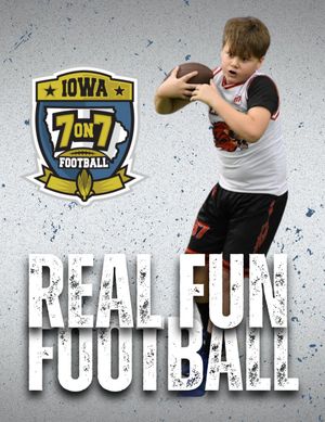 Image post by @iowa7v7football on Twitter