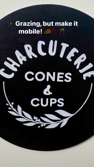 Video post by @Charcuterie Cones and Cups To Go on Facebook