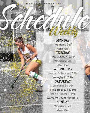 Image post by @depauwtigers on Instagram