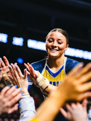 Image post by @wvugymnastics on Instagram