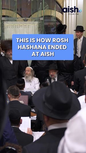 Video post by @aish.gesher on Facebook