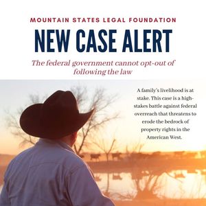 Image post by @mountainstateslegalfoundation on Facebook
