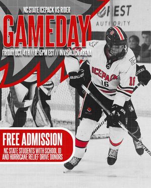 Image post by @ncstatehockey on Instagram