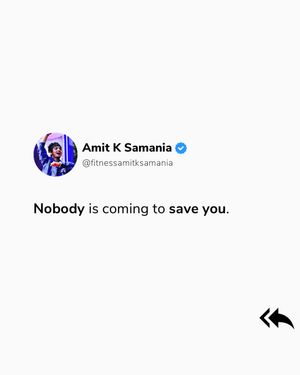 Image post by @fitnessamitksamania on Instagram