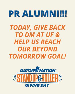 Image post by @ufpublicrelations on Instagram