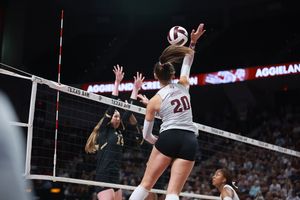 Image post by @aggievolleyball on Instagram