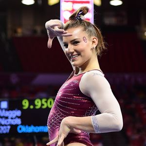 Image post by @ou_wgymnastics on Instagram