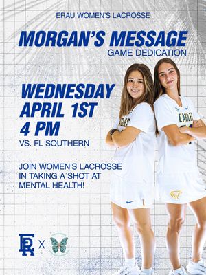 Image post by @erau_wlax on Instagram