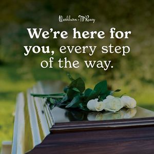 Image post by @WashburnMcReavyFuneralChapels on Facebook