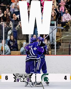 Image post by @wsumenshockey on Instagram