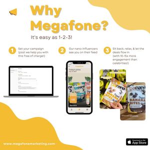 Image post by @megafone.app on Instagram
