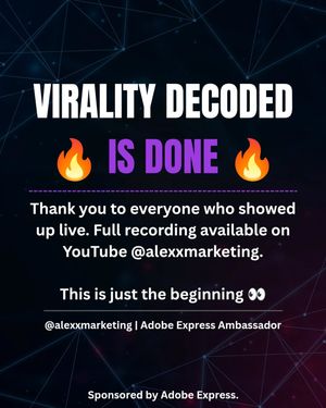 Image post by @alexxmarketing on Instagram