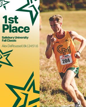Image post by @georgemasontrack on Instagram