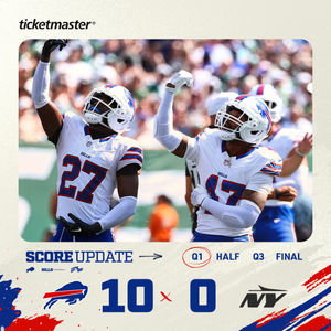 Image post by @BuffaloBills on Twitter