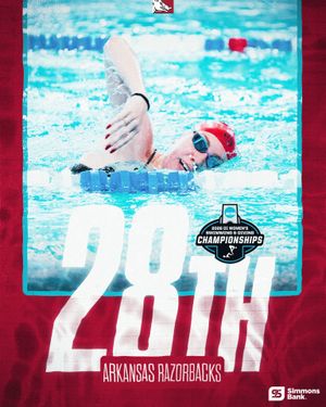 Image post by @razorbackswimdive on Instagram