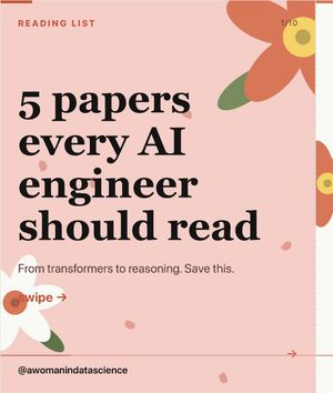 Image post by @awomanindatascience on Instagram