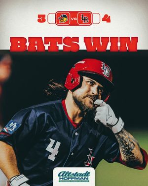 Image post by @louisvillebats on Facebook